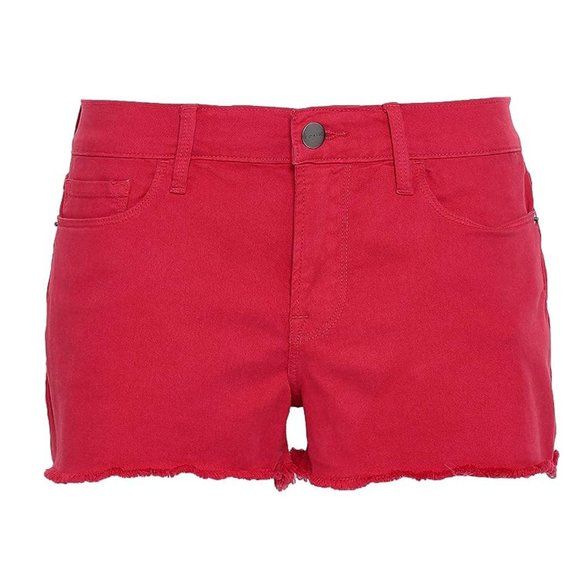 NWT! Frame Le Cutoff Denim Shorts Red/31 - Picture 7 of 7
